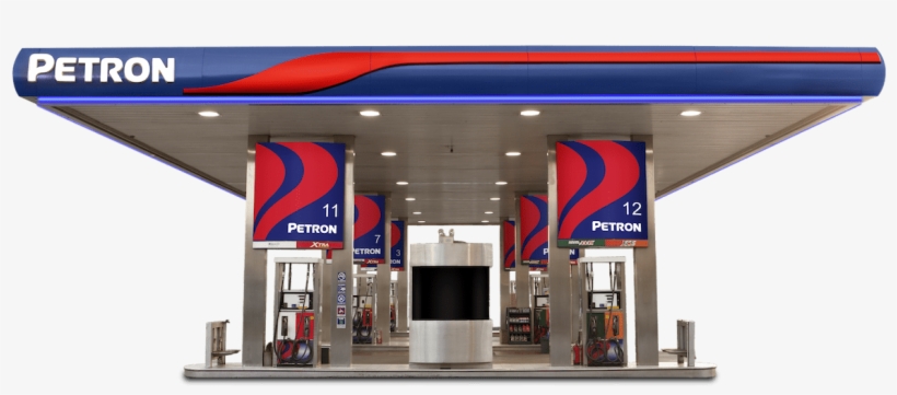 Petron Petrol Station - Petrol Pump Images Png, transparent png download