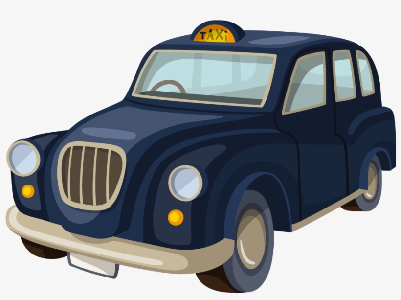 Vector Freeuse Download London Cartoon Stock Illustration - Clip Art London Taxi, transparent png download