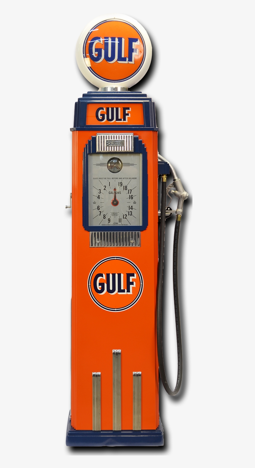 Tokheim 36b Clockface Pump - Gulf Oil, transparent png download