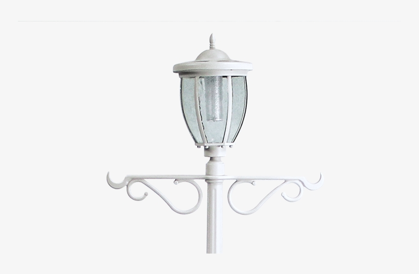 Https - //www - Edenbranch - White Kenwick Lamp Post - Edenbranch 312065 56 Hightone Silver Traditional Floor, transparent png download
