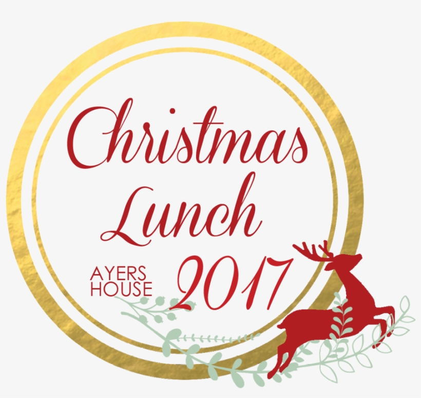 28 Collection Of Christmas Lunch Clipart - Merry Christmas Round Ornament, transparent png download