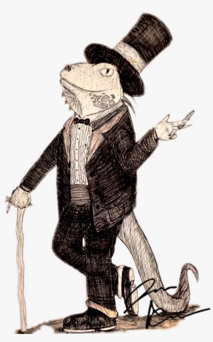 Mayor Iguana - Illustration, transparent png download