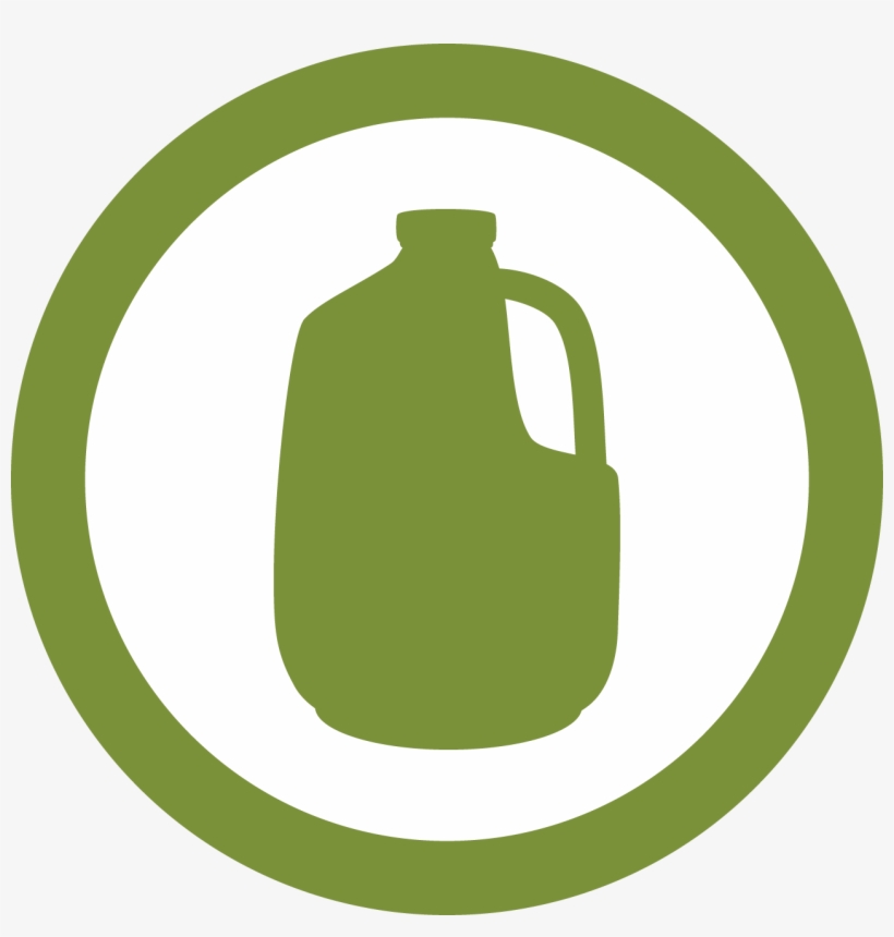 Milk Jug Clipart Plastic Container - Linterna Verde Logo Vector, transparent png download