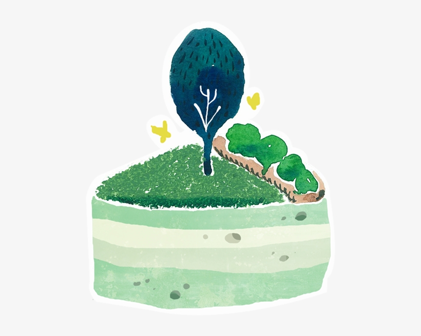 歸綠 / Is A Piece Of Cake On Behance - Birthday Cake, transparent png download