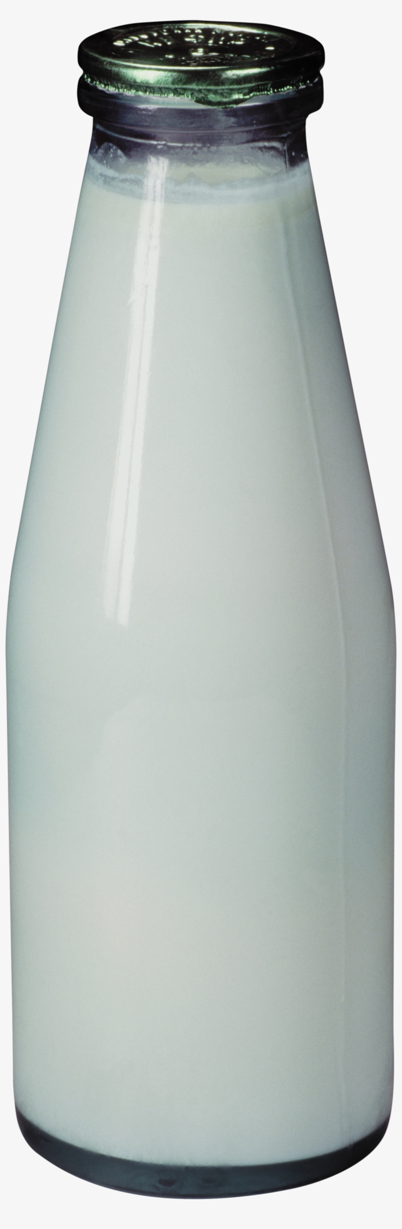Kefir Bottle Glass Png - Milk Bottle Transparent, transparent png download