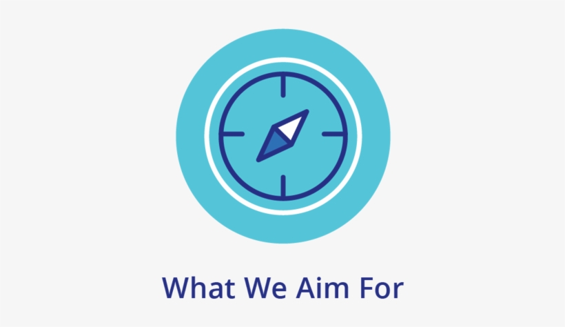 What We Aim For - Icono Baloncesto Blanco Y Negro, transparent png download