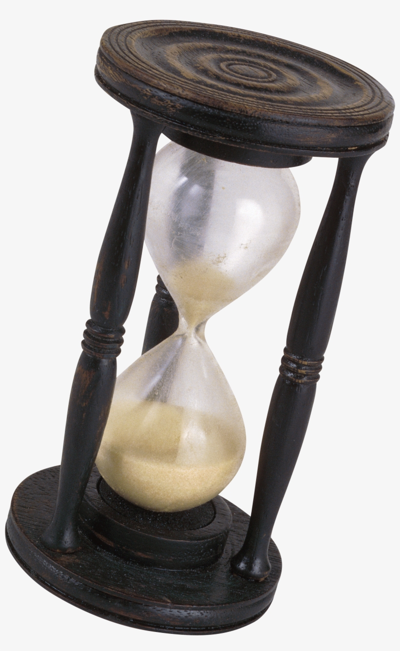 Clip Art Black And White Hourglass Clipart Sandglass - Sandglass Png, transparent png download