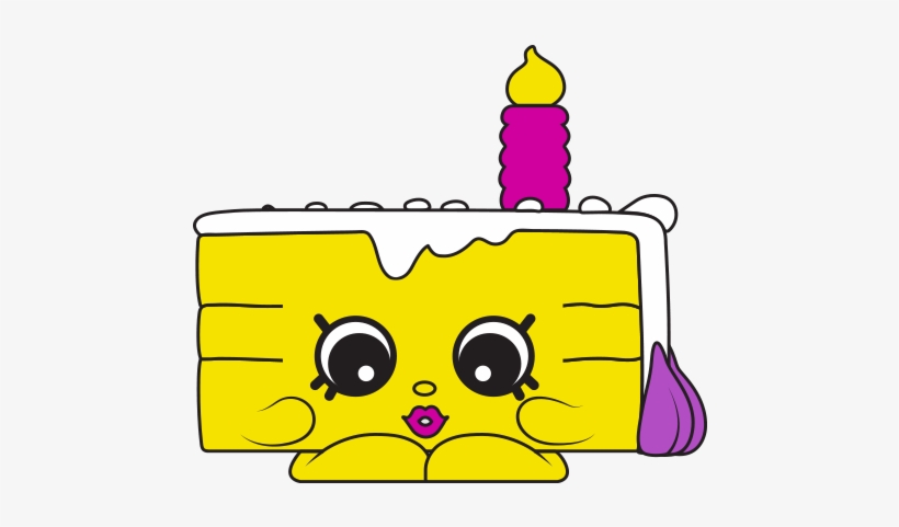Gracie Birthday Cake Ct Variant Art - Shopkins Gracie Birthday Cake, transparent png download