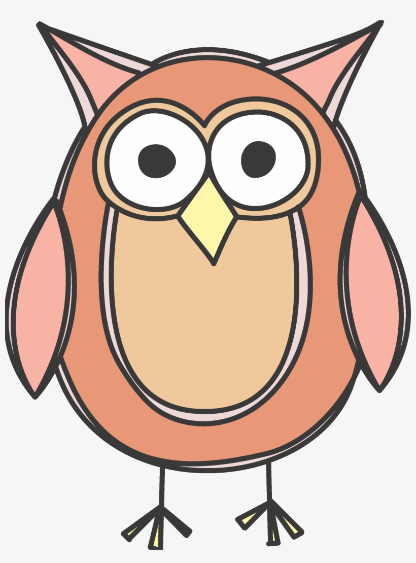 Owl - Drawing, transparent png download