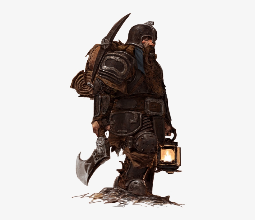 Dwarf Png Pic - Anão Warrior, transparent png download