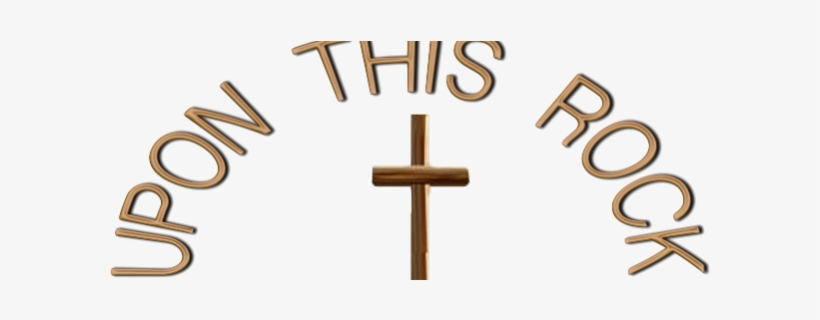 Stare Clipart Jesus - Upon This Rock Clipart, transparent png download