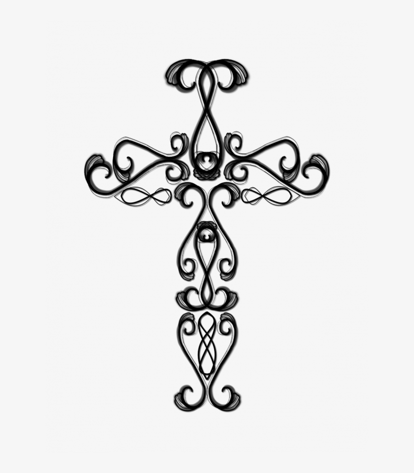 Wooden Cross Drawing - Cross Drawing Png, transparent png download
