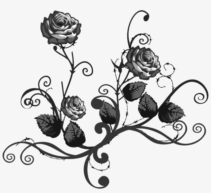 Stem Clipart Black And White - Desperate Struggles: Mama Ain't Dead Yet: Volume 1, transparent png download