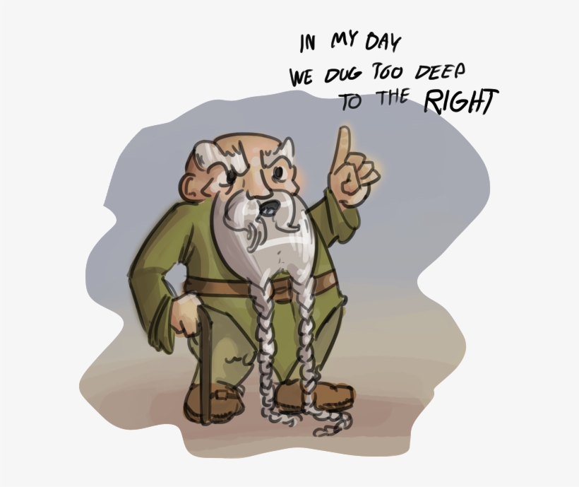 In My Day We Dug T60 Deep To The Right - Old Dwarf Fortress, transparent png download