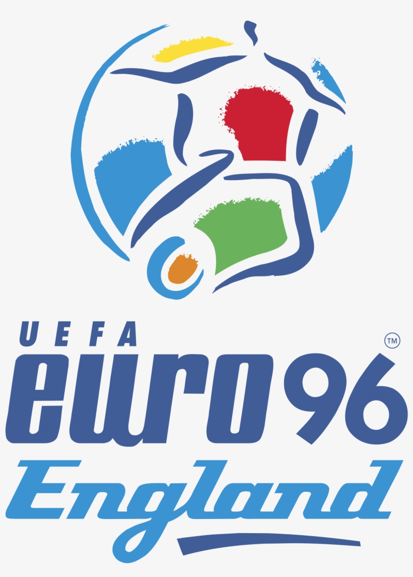 Uefa Euro 96 England Logo Png Transparent - Uefa Euro 96 England Sega Saturn Game, transparent png download