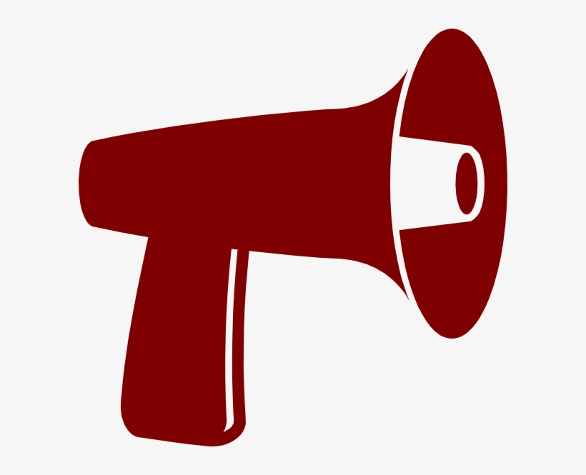 Red Megaphone Png - Megaphone Clip Art Vector Png, transparent png download