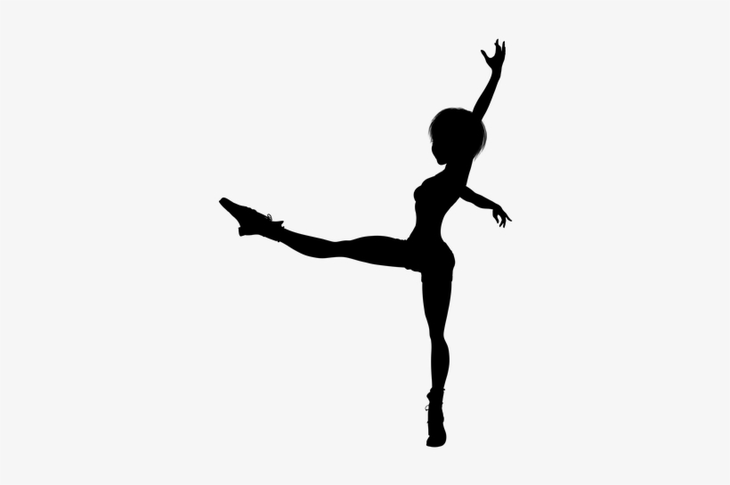 Silhouette, Girl, Woman, Young - Girl, transparent png download