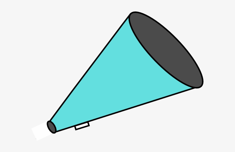 Teal Megaphone, transparent png download