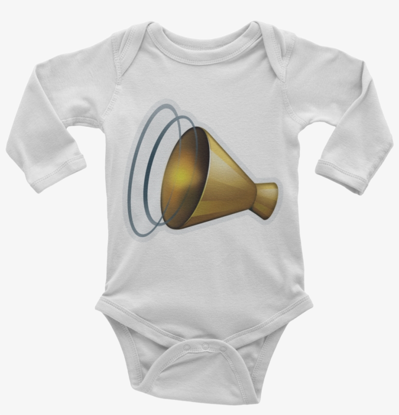 Emoji Baby Long Sleeve One Piece - My Godfather Will Fix Everything Cute Funny Gift Babygrow, transparent png download