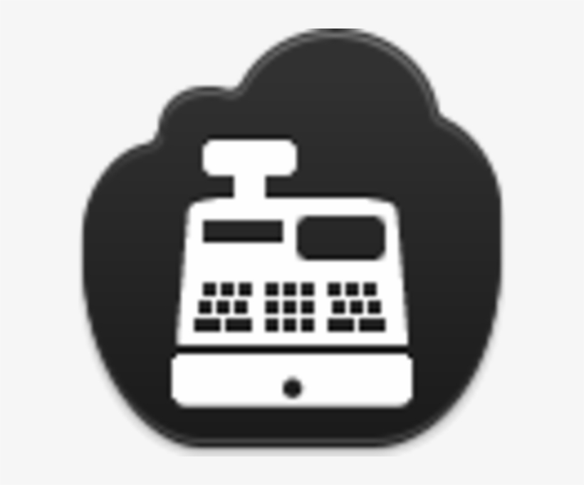 Clip Transparent Stock Icon Free Images At - Cash Register White Png, transparent png download