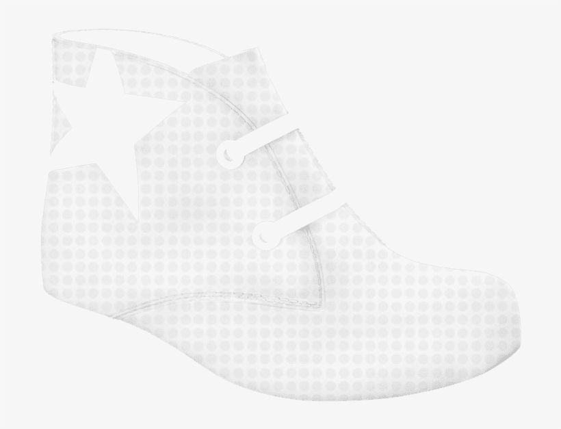 S1504 White Dots Patents - Sock, transparent png download