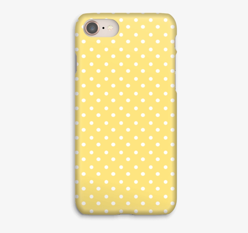 Yellow And White Dots Case Iphone - Mobile Phone Case, transparent png download