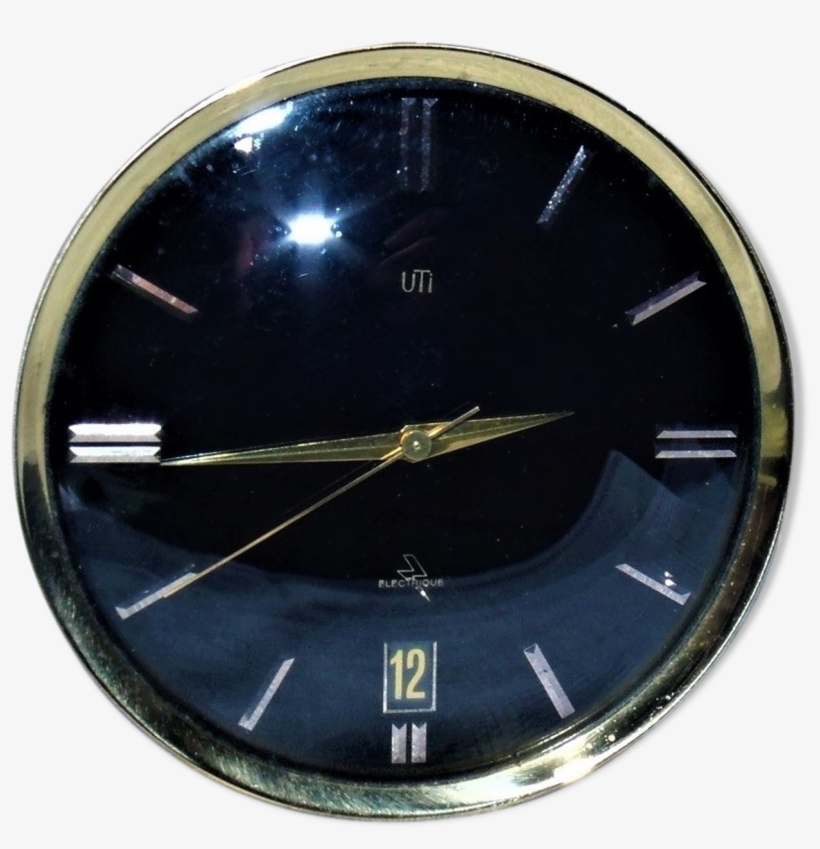 Desk Clock Clock 1950 Vintage Vintage Date - Wall Clock, transparent png download