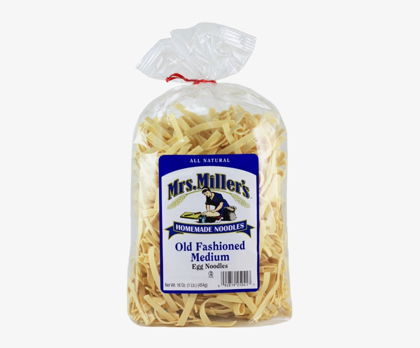 Medium Egg Noodles - Mrs Millers Egg Noodles, transparent png download