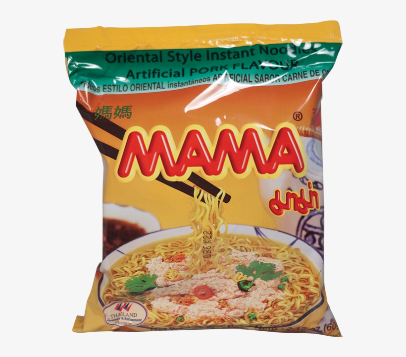 Mama Noodle - Mama Noodles Pork, transparent png download