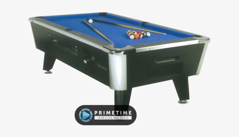 Legacy Coin-operated Pool Table By Great American - Coin Operated Pool Table, transparent png download