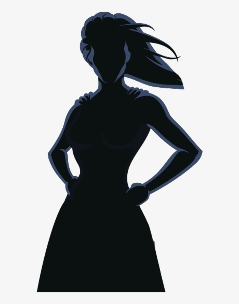 Mujer, Tu Eres La Protagonista De Esta Historia - Silhouette, transparent png download