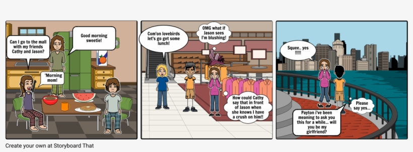 The Life Of A Teenager - Comics, transparent png download