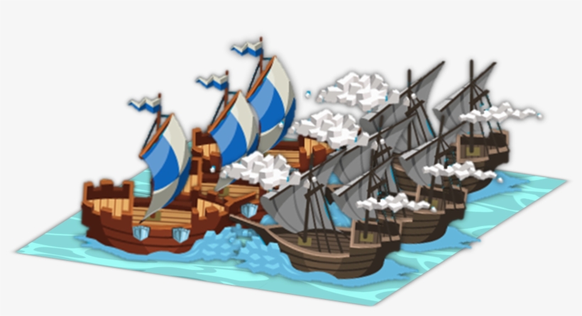 File Guerra De Wikimedia Commons Png Barco Png Thumbnail - Sailing Ship, transparent png download