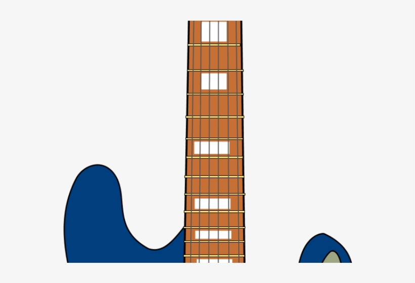 Guitar Clipart Icon - Bass Guitar, transparent png download