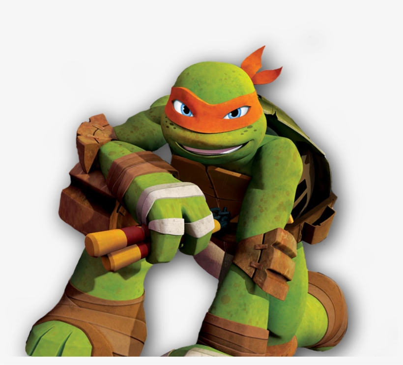 Bringing Animation To Life - Tortuga Ninja Naranja, transparent png download
