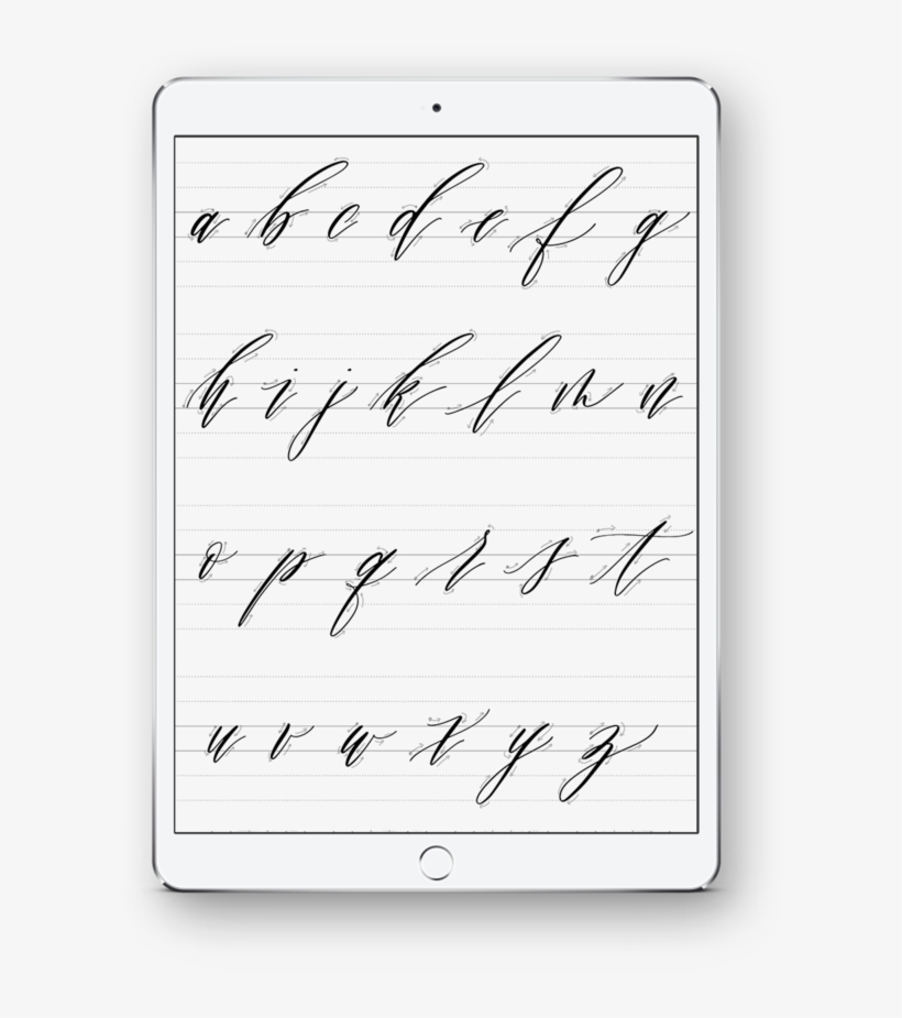 Calligraphy Printable & Digital Guides - Line Art, transparent png download