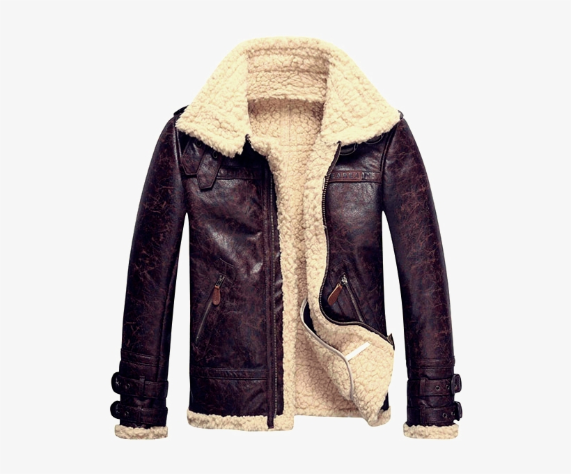 Winter Leather Jacket Mens PNG Image Transparent PNG Free Download on
