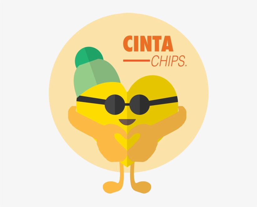 Cinta Chips - Illustration, transparent png download