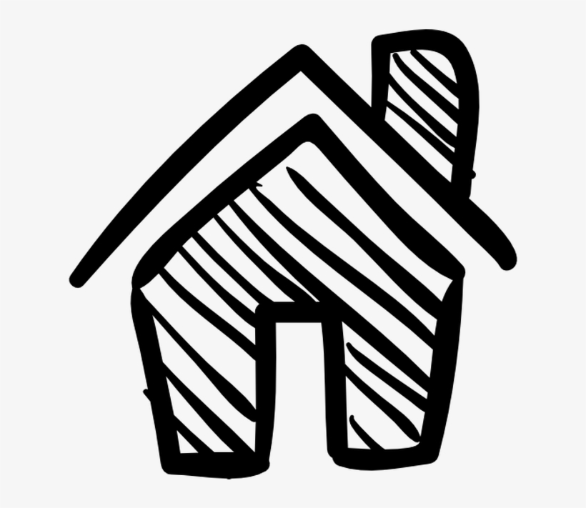 Home Sketch Free Vector Icon Designed By Freepik - Icon, transparent png download