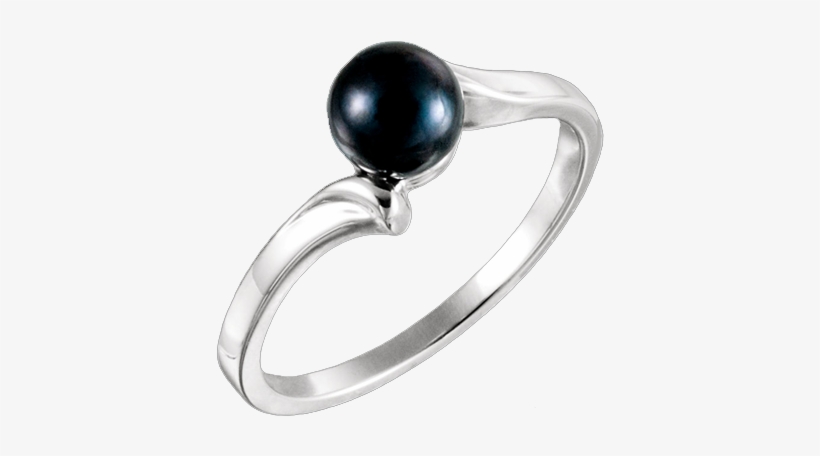 Black Pearl Ring Png, transparent png download