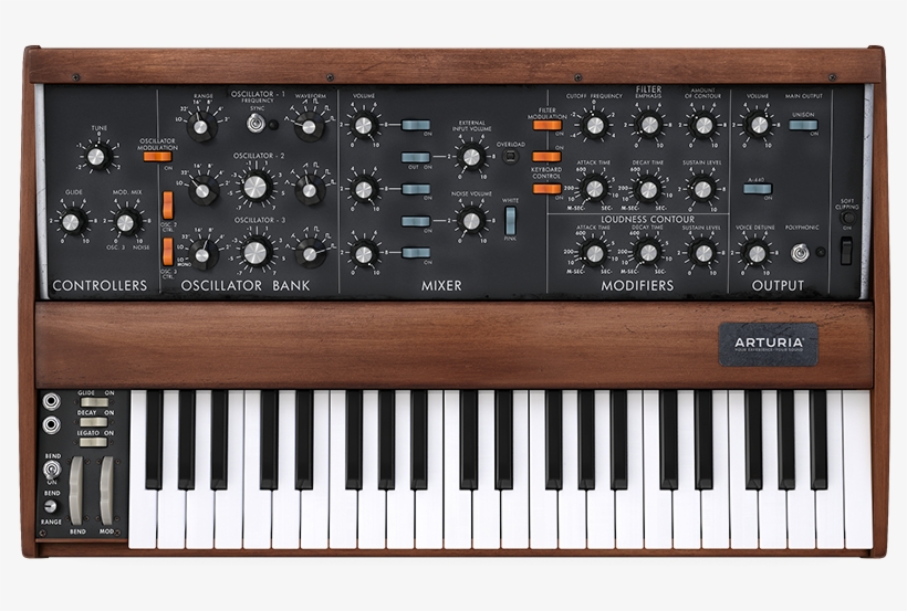 From The Starship Funk Lead Lines Of The '70s To The - Arturia Mini V, transparent png download