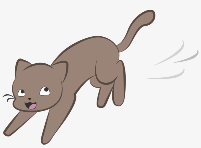 The Hidden World Of Csulb's Shrinking Cat Colonies - Cat Jumping Cartoon Png, transparent png download