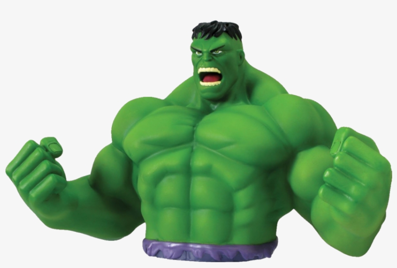 Marvel Bust Bank Hulk, transparent png download