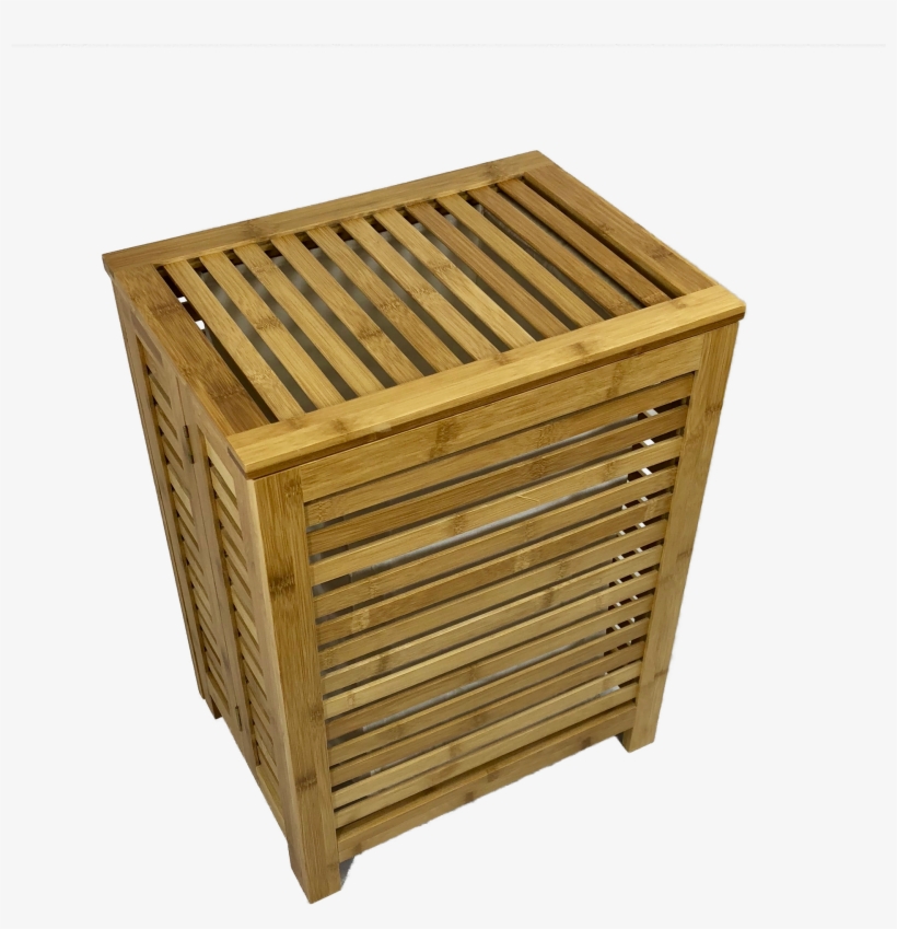 Bramley Power Rectangular Bamboo Lidded Folding Laundry - Plywood, transparent png download
