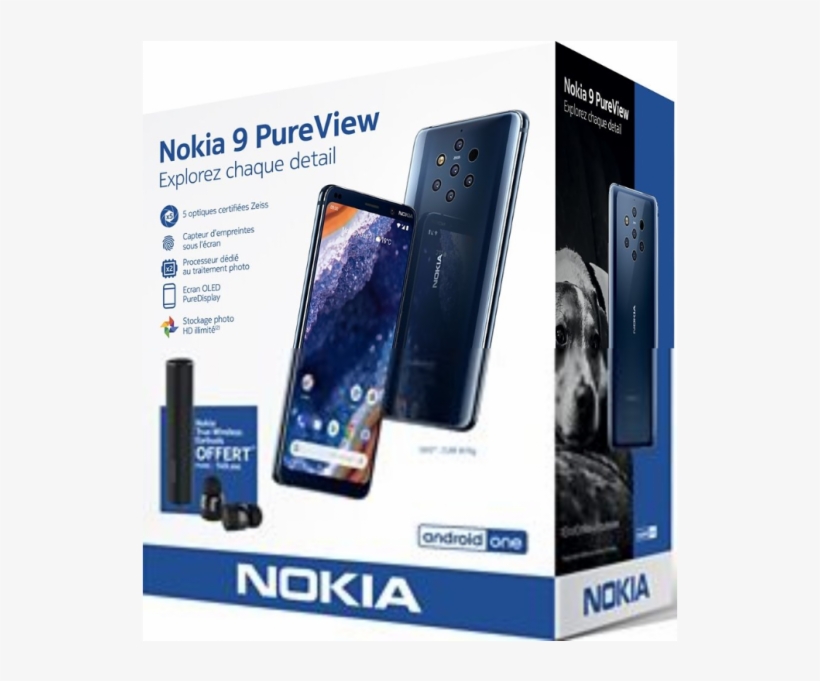 Le Nokia 9 Pureview Référencé Chez Materiel - Gadget, transparent png download