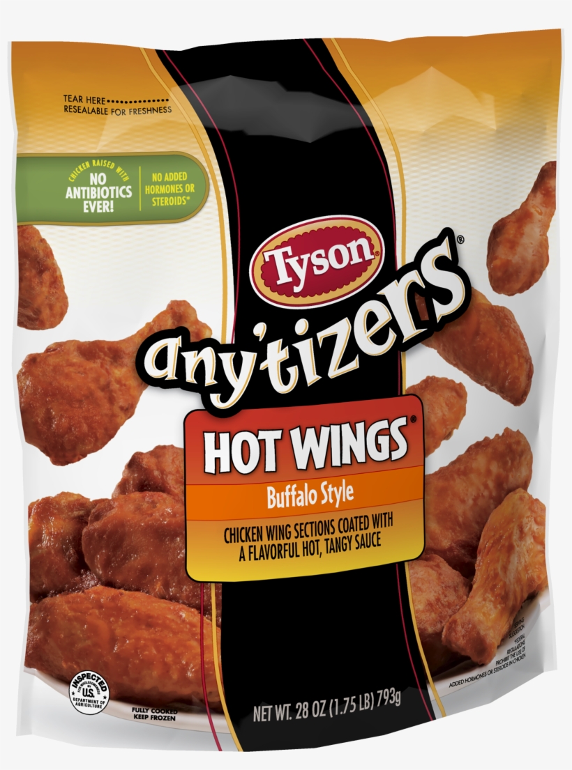 Tyson Any Tizers Wings, transparent png download