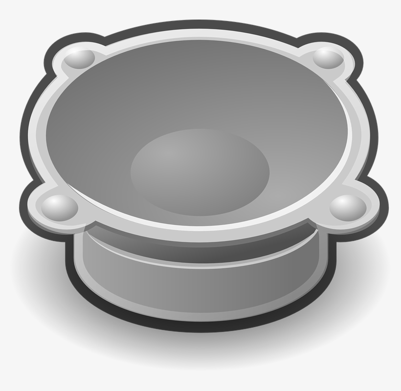 Speaker, Music, Sound, Multimedia, Audio, Equipment - Clipart ดอกลำโพง, transparent png download