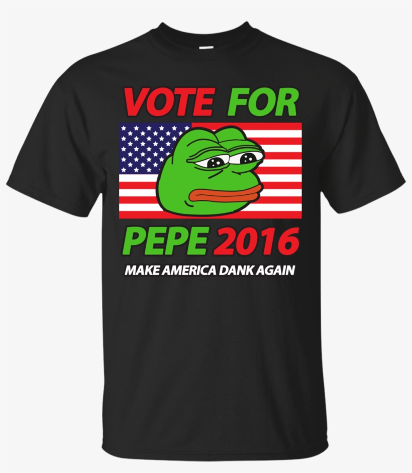 President Vote Pepe Sad Frog For President 2016 Presidentauto - Active Shirt, transparent png download