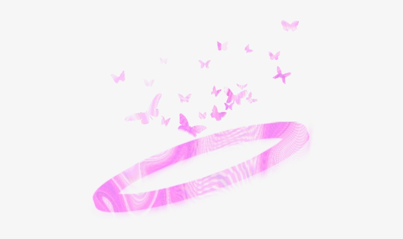 Crowns Crown Pastel Pink Purple Butterflies Butterfly - Transparent Pastel Pink Crown, transparent png download