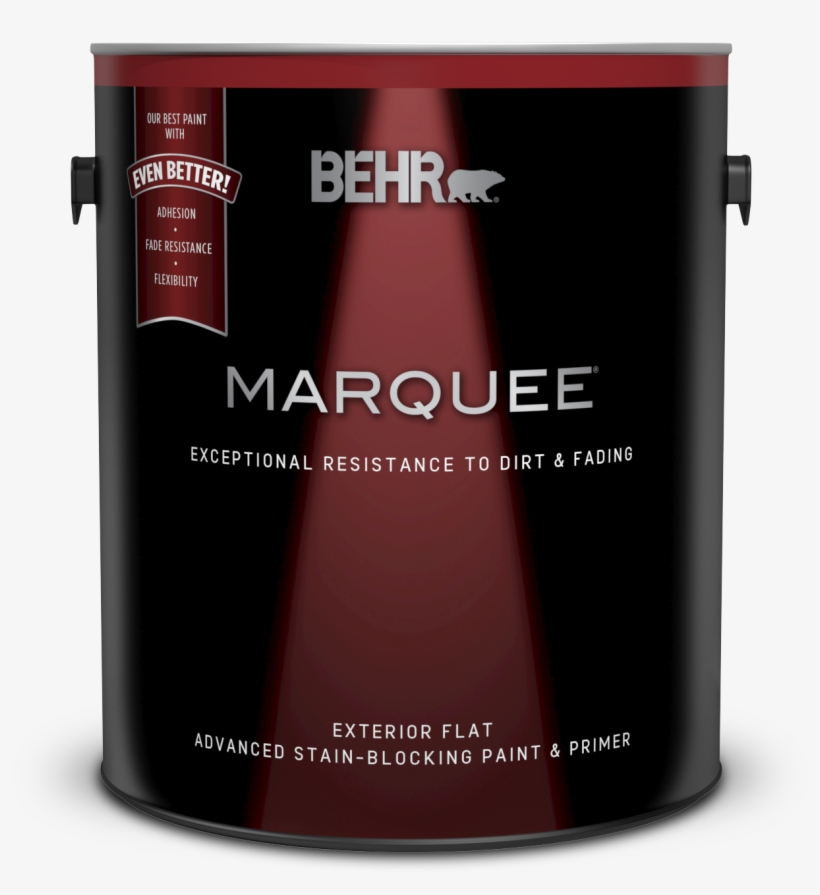 Exterior Semi-gloss Enamel - Behr Marquee Flat, transparent png download